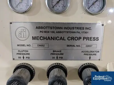 USED VINYLETECH ABBOTTSTOWN 24" Vinyletech Abbottstown Sheet Cooling Stack