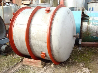 2200L S/S Open Top Tank