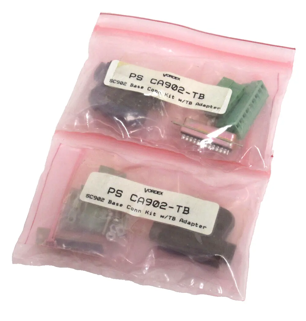 NEW LOT OF 2 VORDEX CA902-TB CONNECTOR KIT SC902 CA902TB