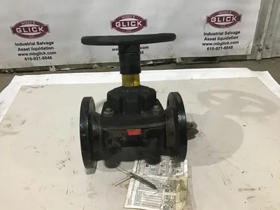 Saunders Crane UL-1040 Cast Iron Diaphragm Valve