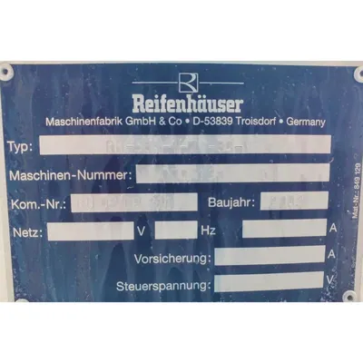 Used 55mm Bore Reifenhäuser Plastic Pellet Extrusion Extruder