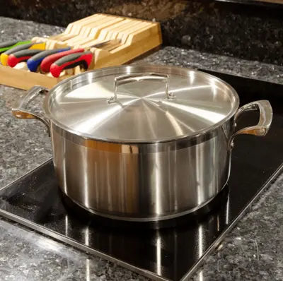 New | in-Stock Browne New Browne THERMALLOY Cover, 28cm, Stainless (5724128) Smallwares Illinois US | Falcon Restaurant Supply #1375187