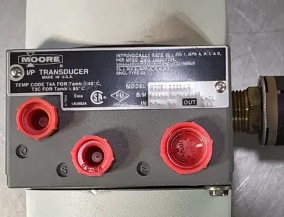 Moore 773F0111NA7 I/P Transducer Tmp. code T4A (BIN-1.5.5)