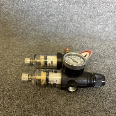 Used Ingersoll Rand ARO 129121-704 & 129121-301 Air Pressure Regulators California US | Davliegogo LLC #1707433