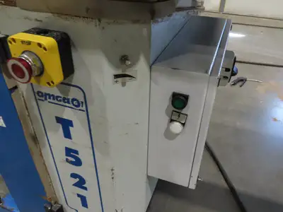 Omga T521ST 18-20" Wood Cut Off Saw 5.6kw Upcut Pneumatic Control 230/460V 3Ph