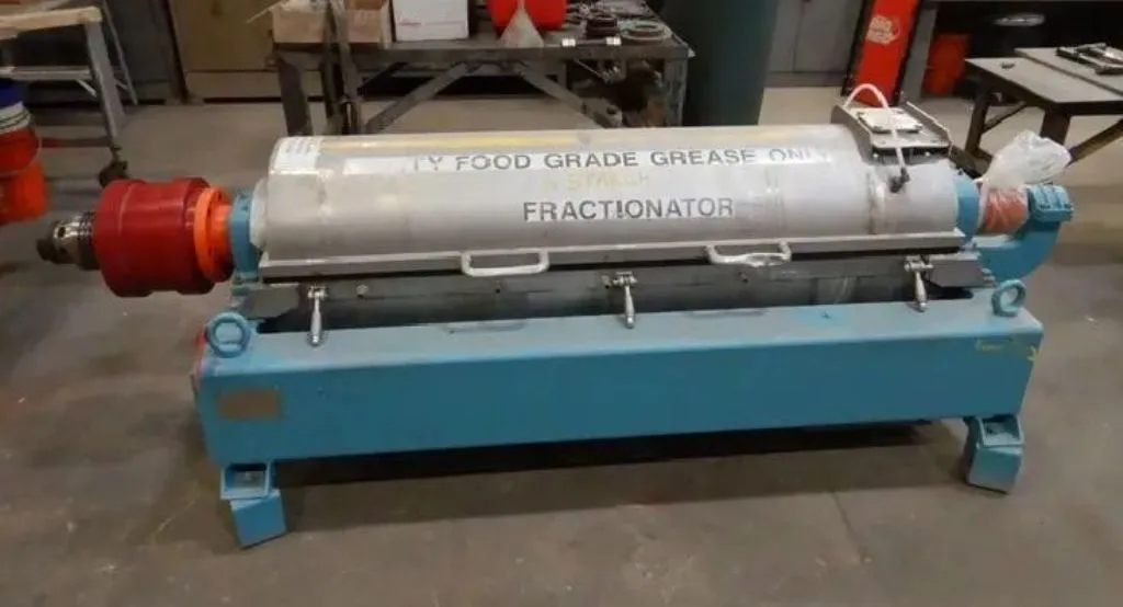 Alfa-Laval NX 418B-31G sanitary decanter centrifuge, 316SS.