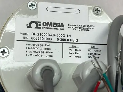 New | in-Stock OMEGA DPG1000DAR-300G-1N Universal Pressure Meters | Surplus Asset Holdings #1219834