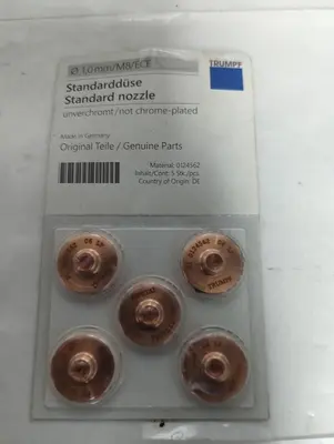 New | in-Stock TRUMPF 0124562 Nozzles Ohio US | Surplus Asset Holdings #1235990