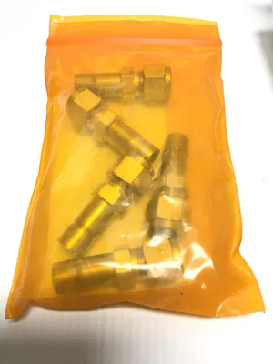 Parker CP16 Brass/029AJ SS Fittings(Lot of 8)