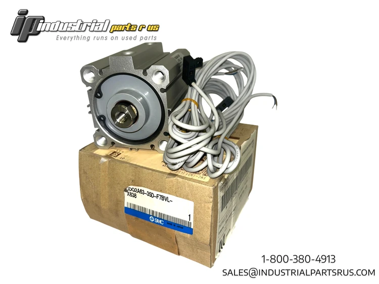 Used SMC CDQ2A63-35D-F7BVL-X838 Parts (Hydraulics and Pneumatics) Kentucky US | Industrial Parts R Us Inc. #482182