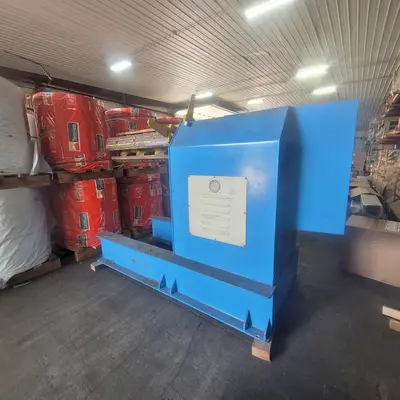 11,000 LBS X 51" SEN FUNG MODEL #UC4A MOTORIZED COIL REEL UNCOILER & COIL CAR: STOCK #23646