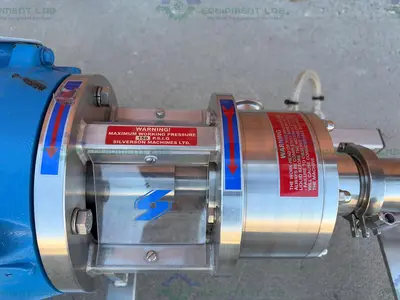 Used SILVERSON FMX25 HIGH SHEAR POWDER TO LIQUID MIXER 7.5 HP MOTOR W/ POWDER HOPPER High Shear Mixers California US | Equipment Lab #1693691
