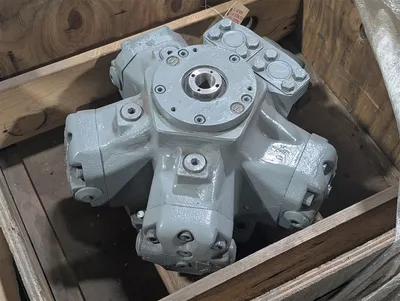 Reiger M0500-05-318 5 Piston Hydra Valve Motor 250 BAR 400 RPM Used
