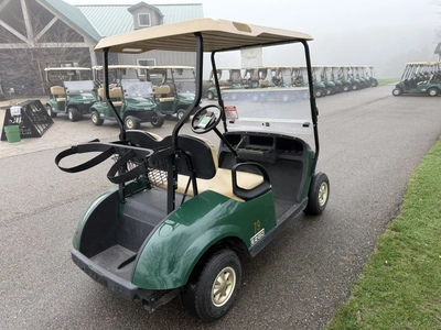 (1) 2014 E-Z-Go golf cart with a Kawasaki gas engine, does not include Club canopy, ball carrier, fo...