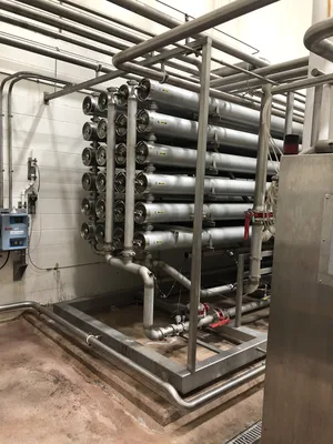 Used GE OSMONICS RO 54A HR (PA) 216K-DP-DLX Water Treatment Equipment | Beverage Industries #1359566