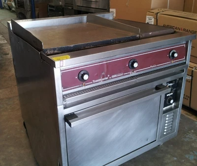 75-0032 Southbend 36” Electric Double Griddle with Oven