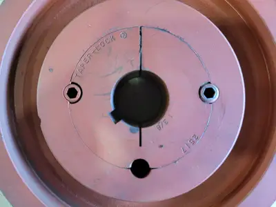 4 Groove Sheave 8" OD, 1-3/8" Bore