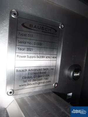 USED BAUSCH Advanced Technology Group Bausch Advanced Tech Isolated Filling and Closing machine, Type 515