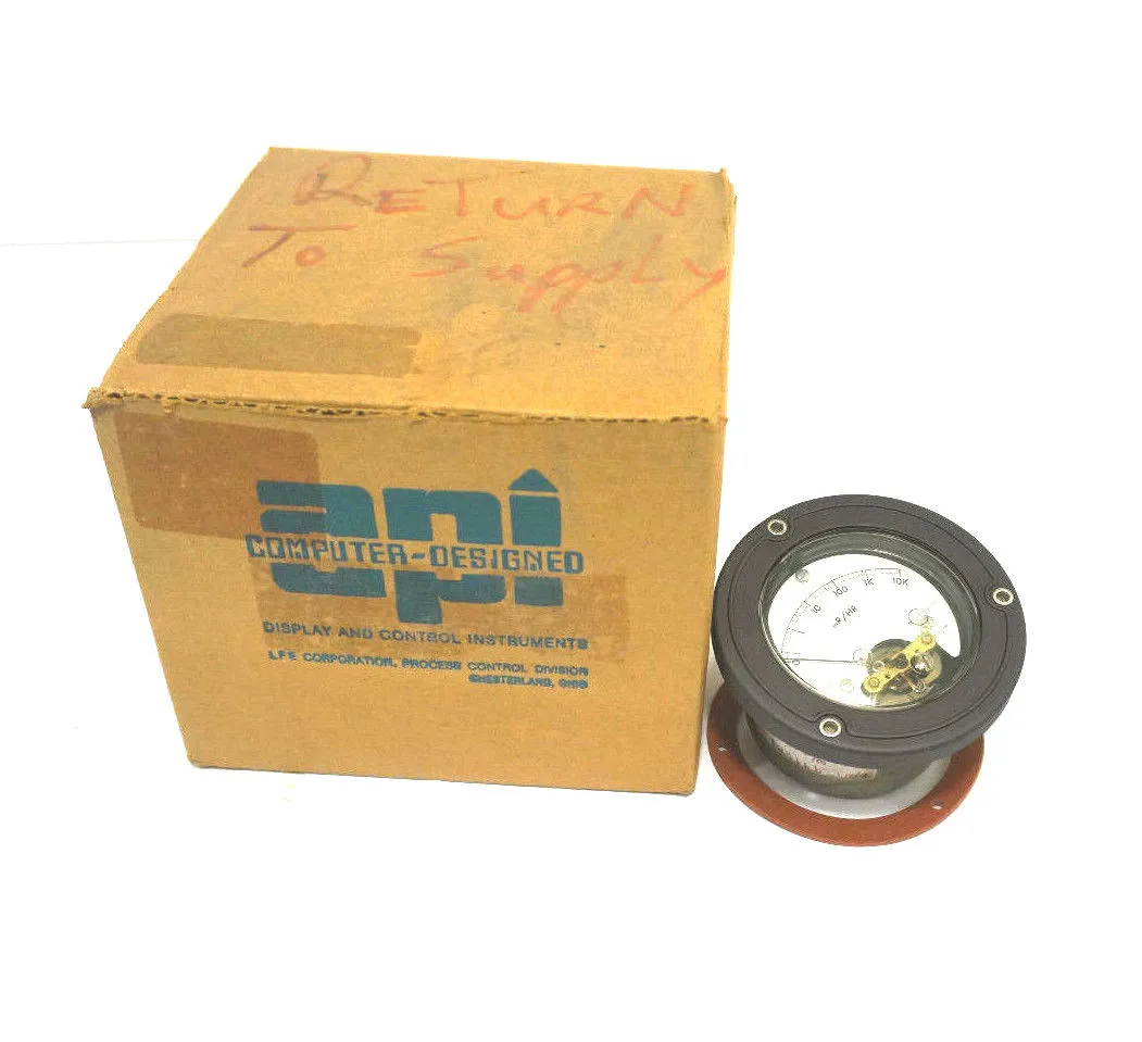 NEW API INSTRUMENTS 35-0063-0050 SHIELDED METER 0355 3500630050