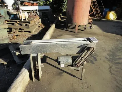 Conveyor, Belt, 8" x 4'1", Less Belt, 1/2 HP, #C738117