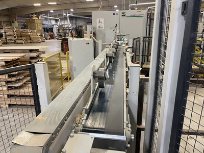 Weinig Optisaw System with Luxscan Combiscan and 3 Opticut 450 Quantum