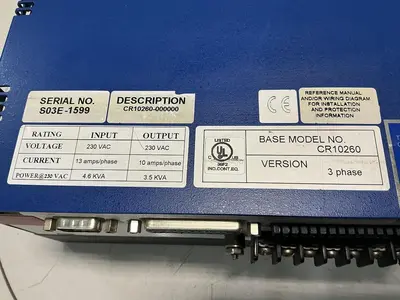 USED KOLLMORGEN CR10260