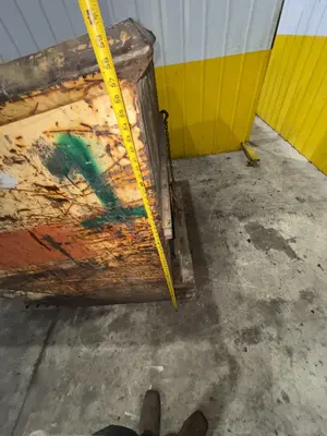 60" X 65" X 50" DUMP HOPPER: STOCK #22892