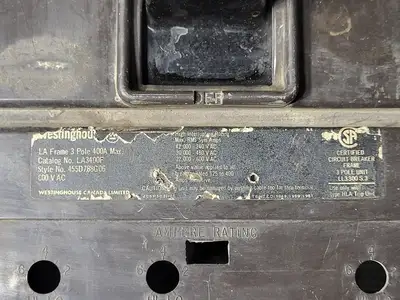 USED WESTINGHOUSE LA3400F