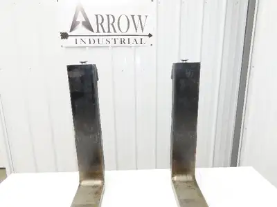 Cascade 7250008 4x42" Class 2 Steel Forklift Forks 16" Carriage 1-Pair 1250X600