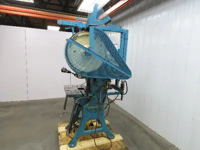 L&J No 2 Mechanical OBI Punch Press 18 Ton 2" Stroke 5-1/2" Throat 1Hp Varidrive