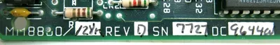 NEW MICRO MEMORY MM8800/128K MEMORY BOARD REV D 200542-4 91471-C MM8800128K