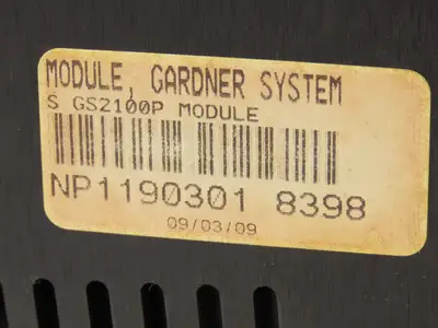 Gardner Systems GS 2100-P Programmer Controller