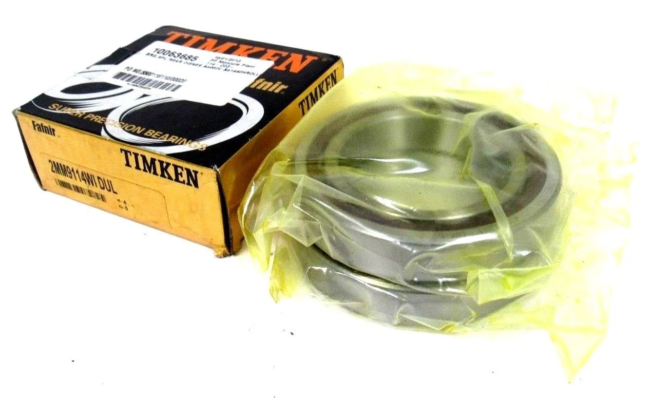 NEW TIMKEN 2MM9114WIDUL BEARING SET