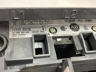 Used ALLEN-BRADLEY 1494V-DS30 Miscellaneous Equipment (Electrical & Power) Ohio US | Surplus Asset Holdings #1244845