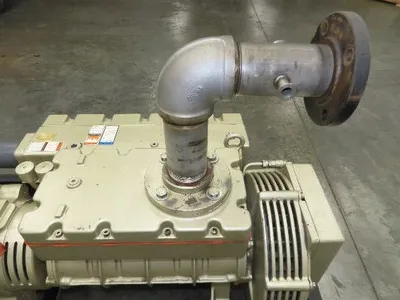 Dekker RVL300-HH DuraVane Lubricated Rotary Vane Vacuum Pump 15Hp 300ACFM