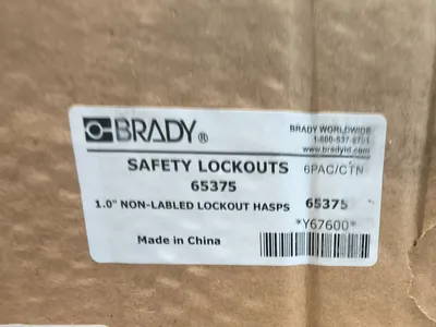 Used BRADY 65375 Safety Equipment South Carolina US | ESS Industrial Equipment Sales #1352933