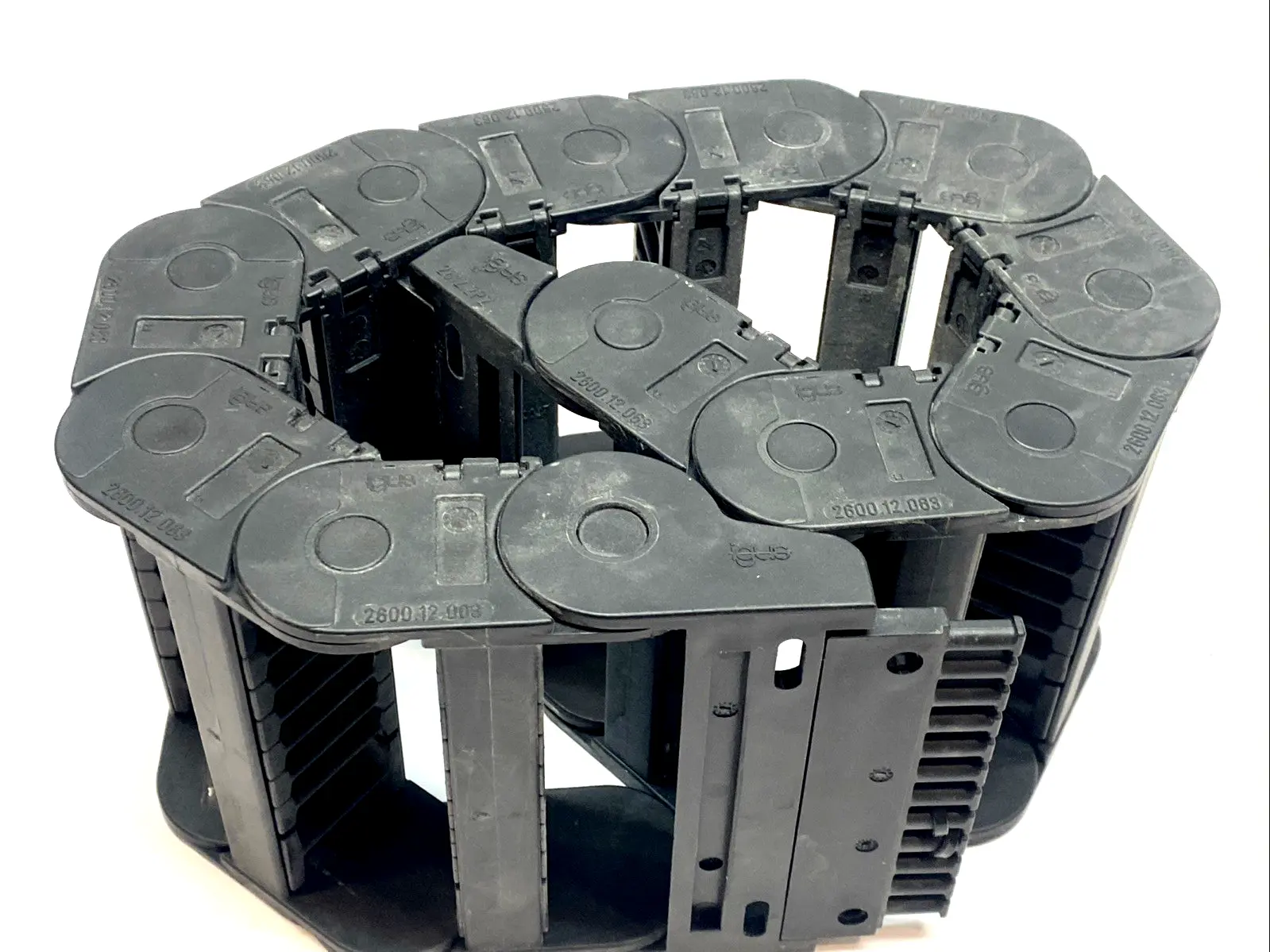 USED IGUS ENERGY CABLE CHAIN CARRIER 12 LINKS