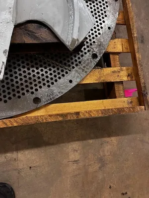 Vokes 50" Rotor with 63" Extraction Plate New Storeroom Spare