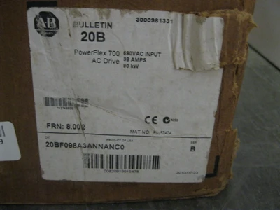 NEW Allen-Bradley 20BF098A3ANNANC0