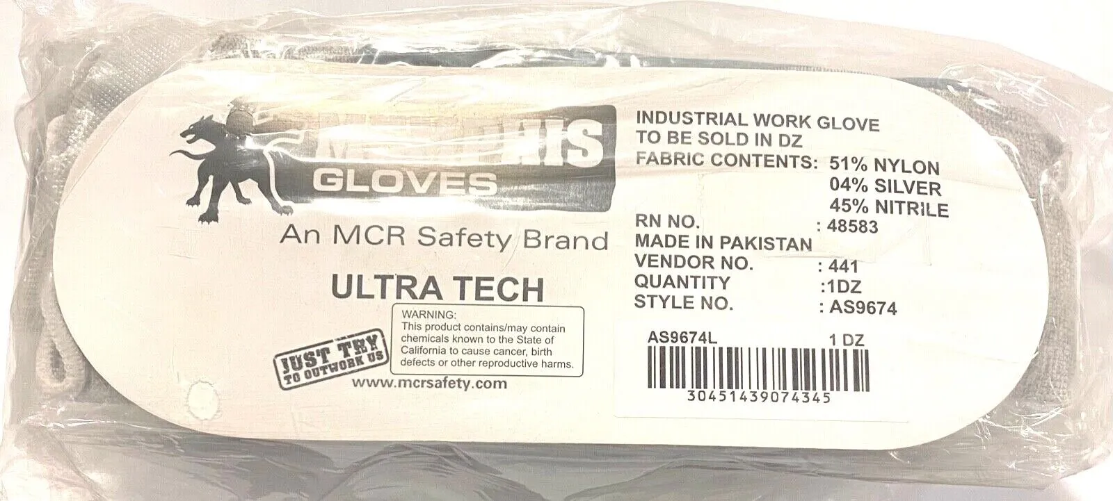 Memphis Gloves ULTRA Tech Anti Static 15G Coated Work Gloves Size Large 1DZ
