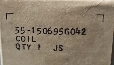 General Electric 55-150695G42 Magnetic Coil 230/250VDC. Loc4D23