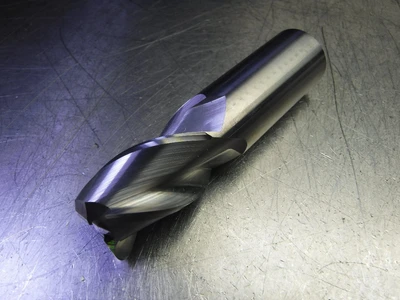 LMT Onsrud 1" 3 Flute CR Carbide Endmill 1" Shank .120" R WAM2641798 (LOC2103B)