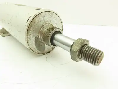 ARO Economair MQ2765-060 Pneumatic Air Cylinder 4" Bore 6" Stroke Tang Pivot Mt