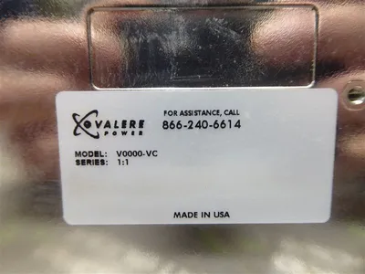 Valere Power V0000-VC Filler Module Series 1:1 Used