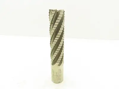 Brubaker Tool 93877 Acculead 6 Flute Coarse Pitch Rougher 1.25 DIA X 4" LOC