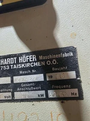 Used 1988 HÖFER CASE CLAMP Case Clamps Indiana US | Machine Solutions, LLC #1714627