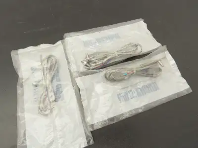 Gunther 00620000 Thermocouple Probe .49" Mount Hole .25" 2 Wire Pin Lot of 3