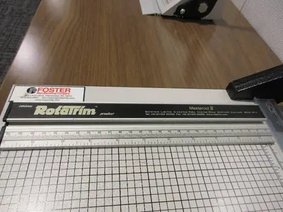 ROTATRIM 42" MASTER CUT II BENCH TOP PAPER CUTTER