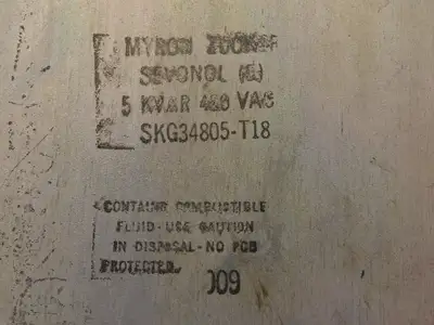 Calmount Myron Zucker SKG34805-T18 Capacitor 5KVAR 480V 3 Phase