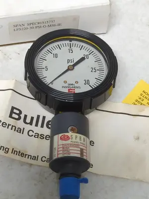 New | in-Stock SPAN 1515737 Universal Pressure Meters Ohio US | Surplus Asset Holdings #1240495